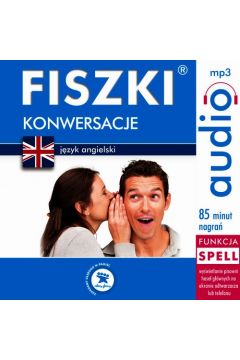 Fiszki Konwersacje -rozmowki angielskie do sluchania